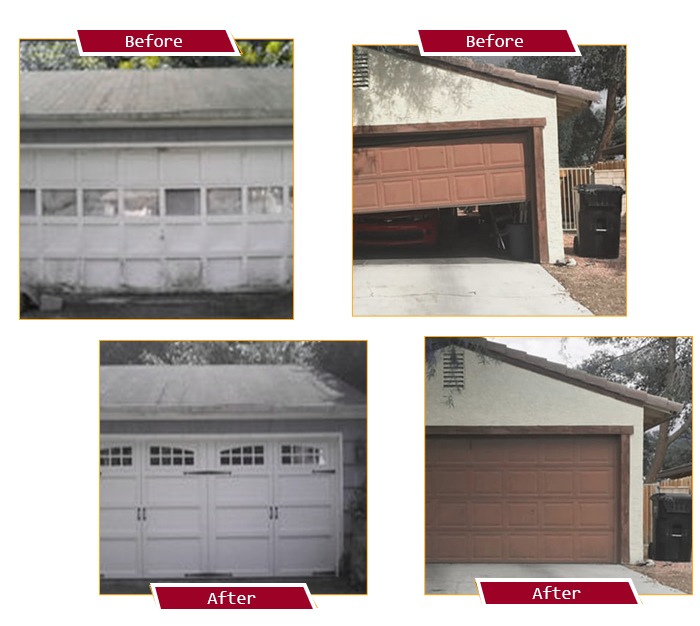 after and before